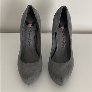 Penny loves Kenny Suede Stilettos
